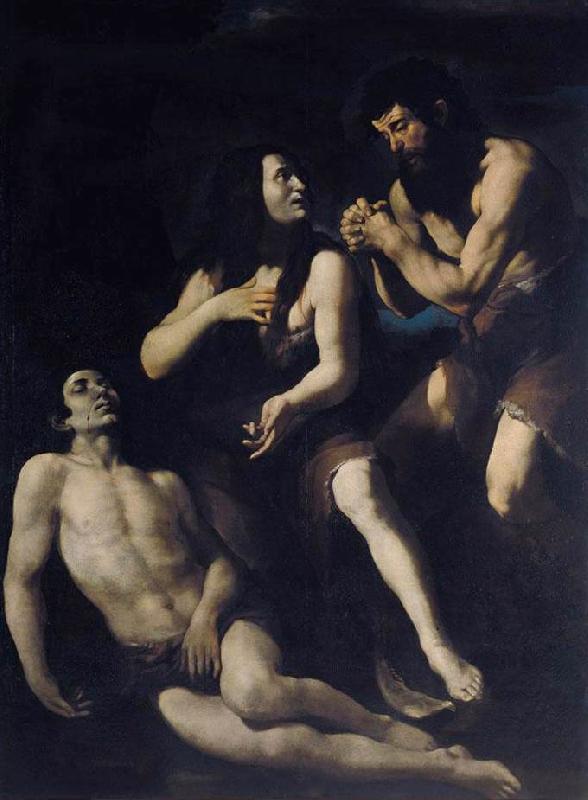 CARACCIOLO, Giovanni Battista Lamentation of Adam and Eve on the Dead Abel oil painting image